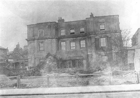 Photo:Matthew Wyldbore lived at the Mansion House in Westgate. The house was demolished around 1925.