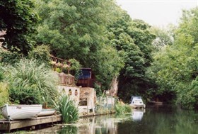 Photo:Delightful riverside gardens